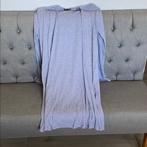 Grey cardigan